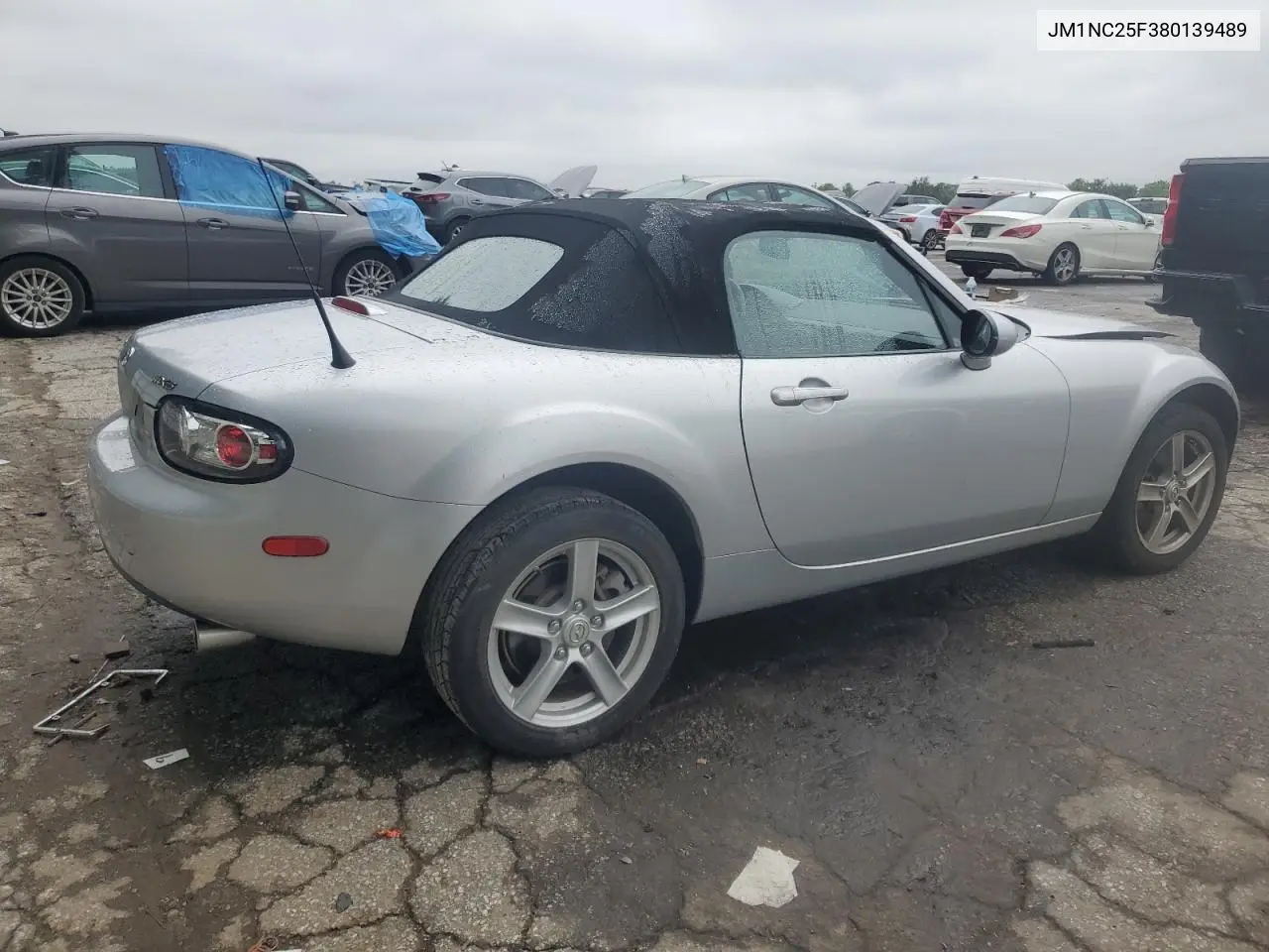 2008 Mazda Mx-5 Miata VIN: JM1NC25F380139489 Lot: 59255245