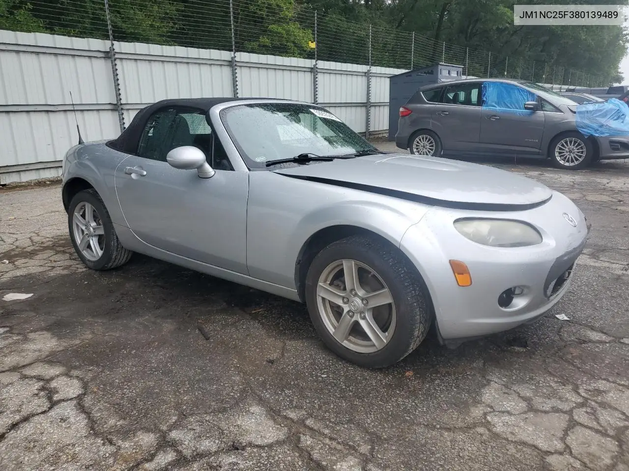 2008 Mazda Mx-5 Miata VIN: JM1NC25F380139489 Lot: 59255245
