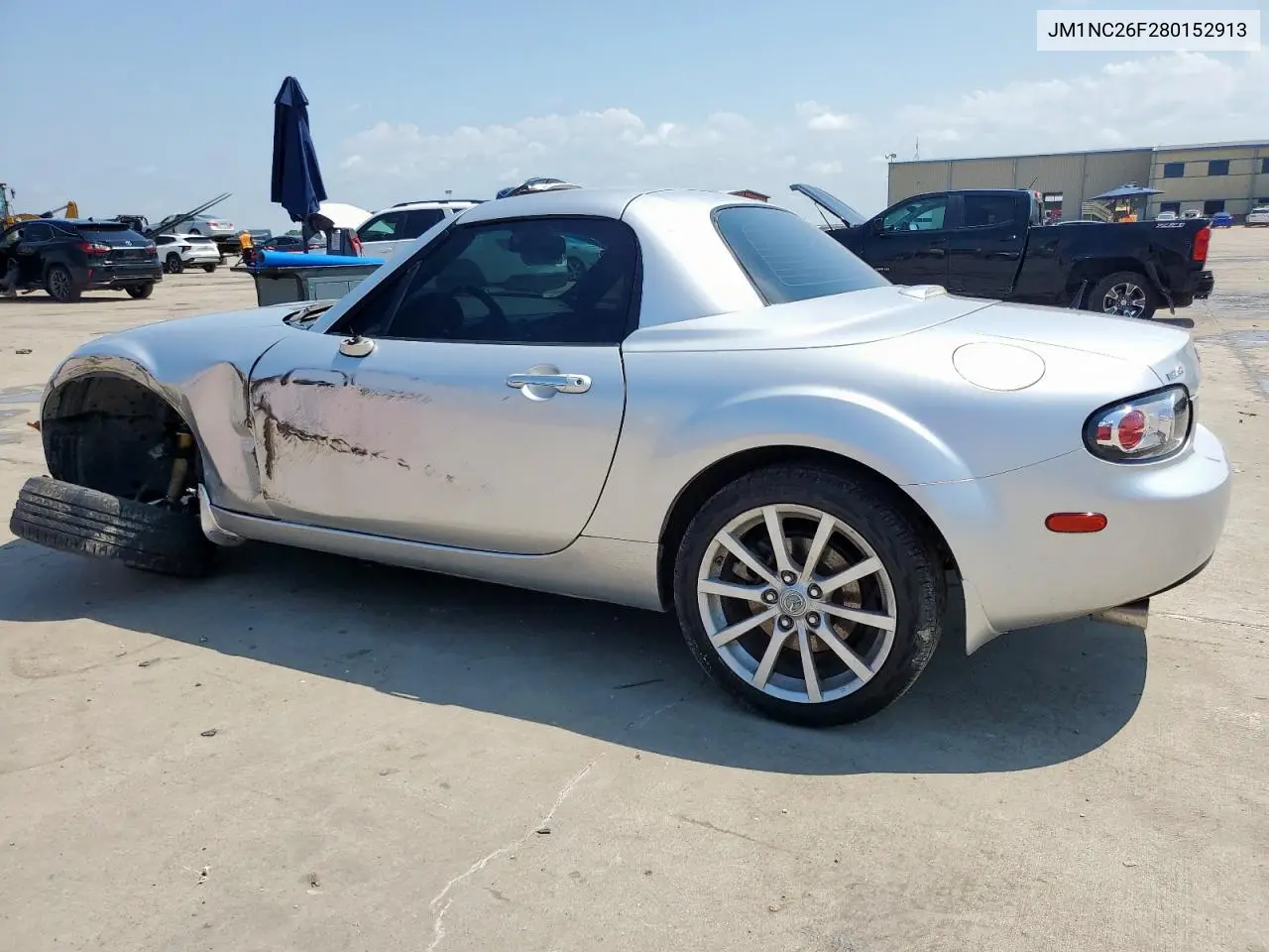 2008 Mazda Mx-5 Miata VIN: JM1NC26F280152913 Lot: 59348335