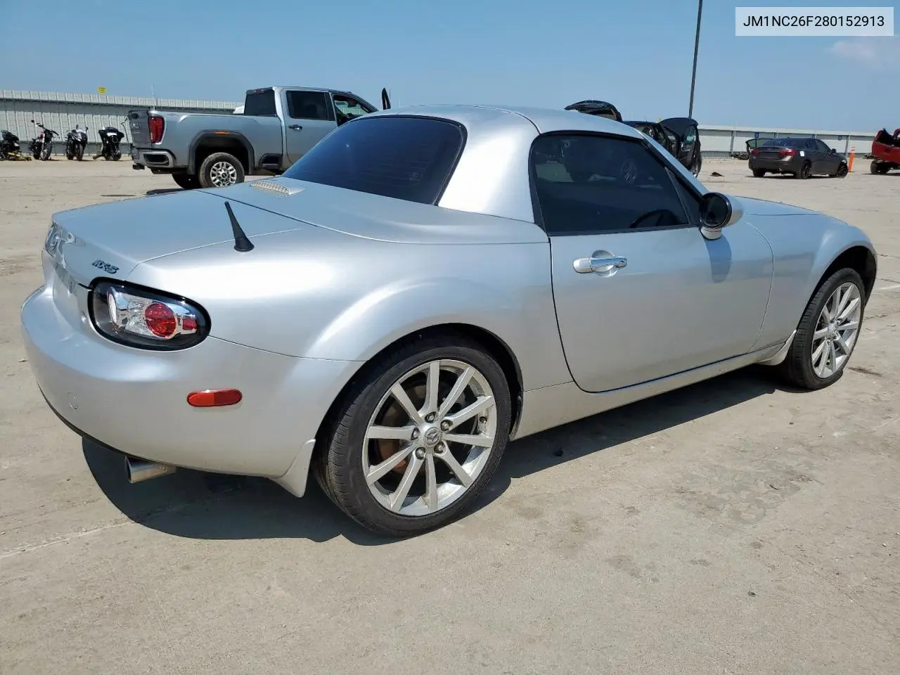 2008 Mazda Mx-5 Miata VIN: JM1NC26F280152913 Lot: 59348335