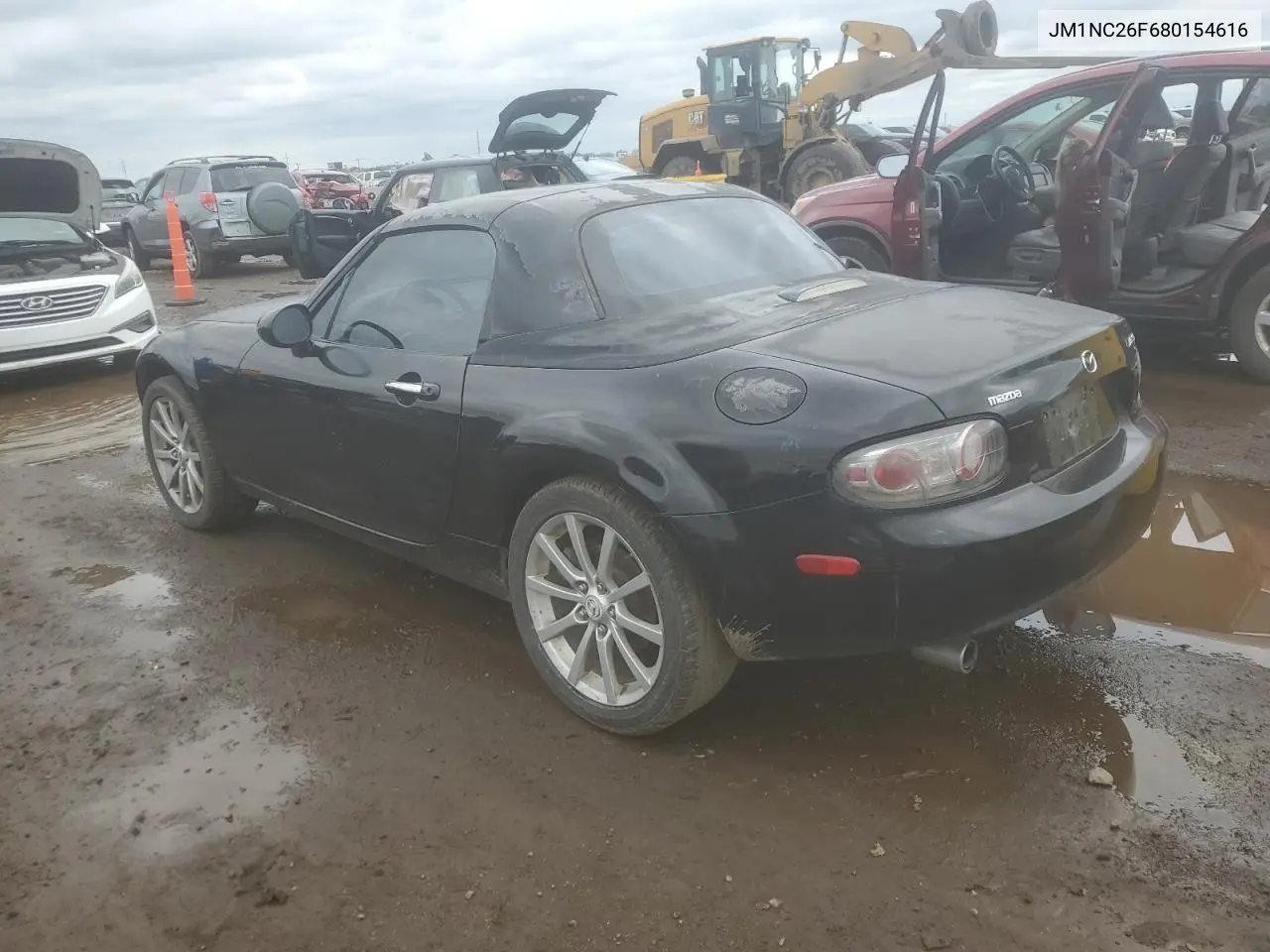 2008 Mazda Mx-5 Miata VIN: JM1NC26F680154616 Lot: 59626755
