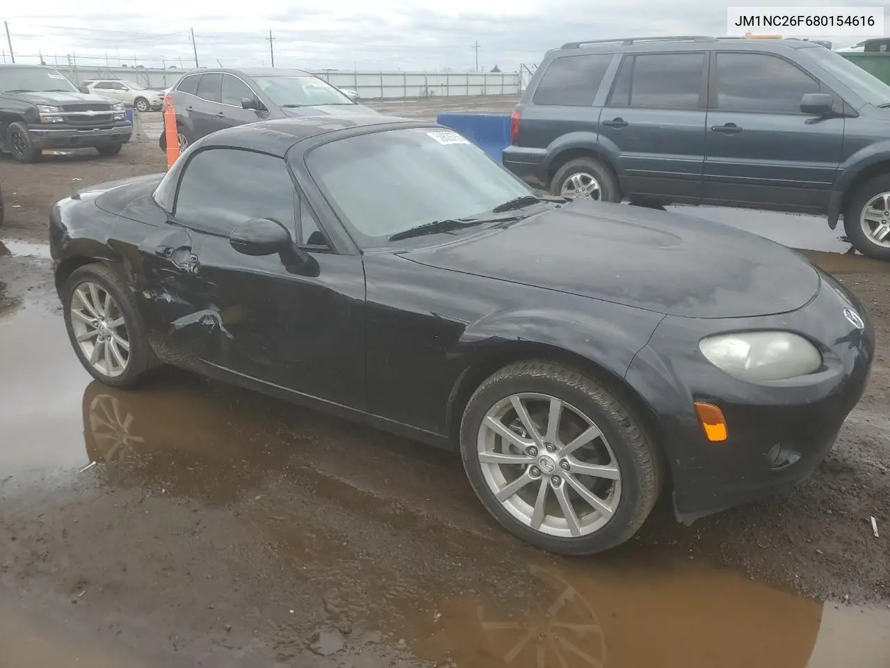 2008 Mazda Mx-5 Miata VIN: JM1NC26F680154616 Lot: 59626755