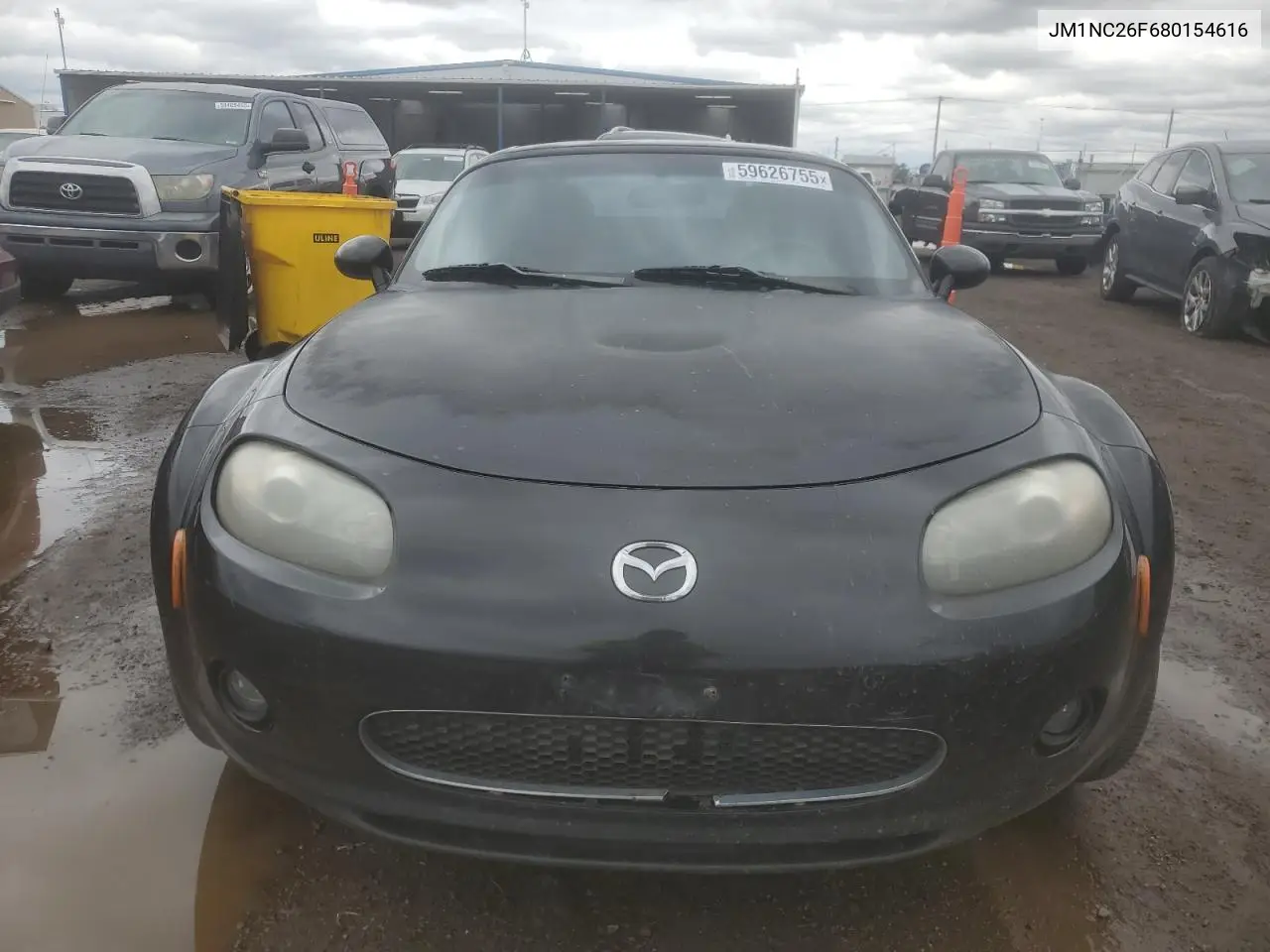 2008 Mazda Mx-5 Miata VIN: JM1NC26F680154616 Lot: 59626755