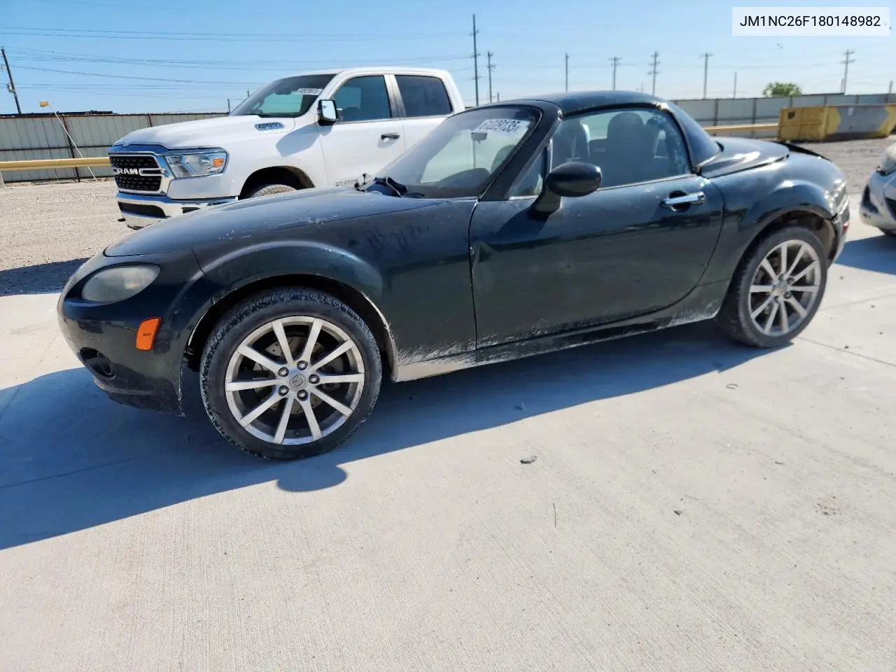 2008 Mazda Mx-5 Miata VIN: JM1NC26F180148982 Lot: 61229135