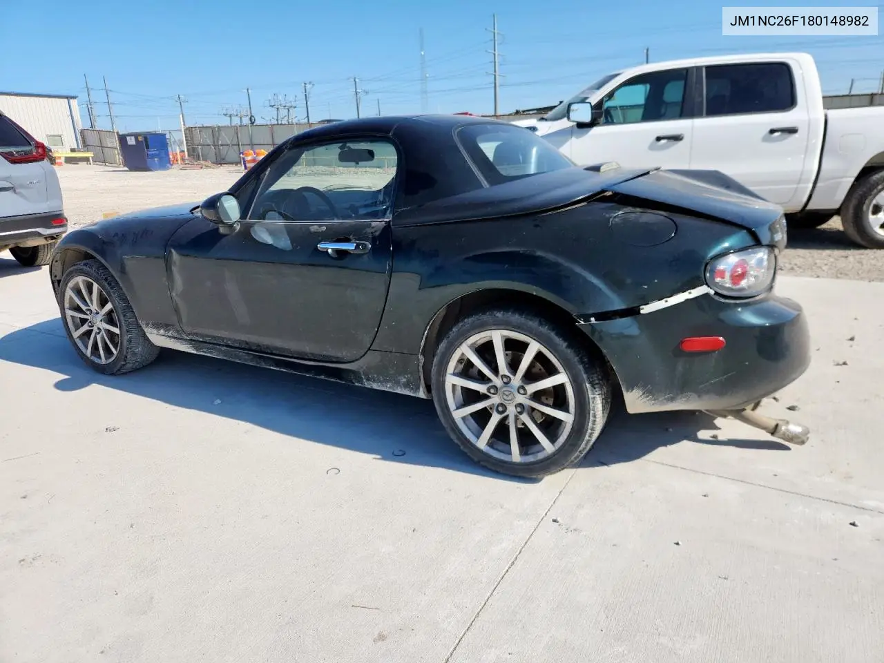 2008 Mazda Mx-5 Miata VIN: JM1NC26F180148982 Lot: 61229135