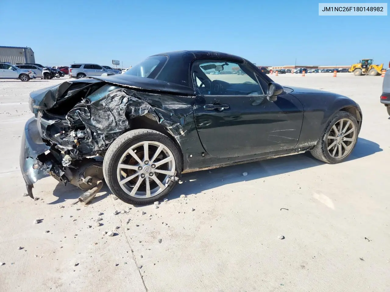 2008 Mazda Mx-5 Miata VIN: JM1NC26F180148982 Lot: 61229135