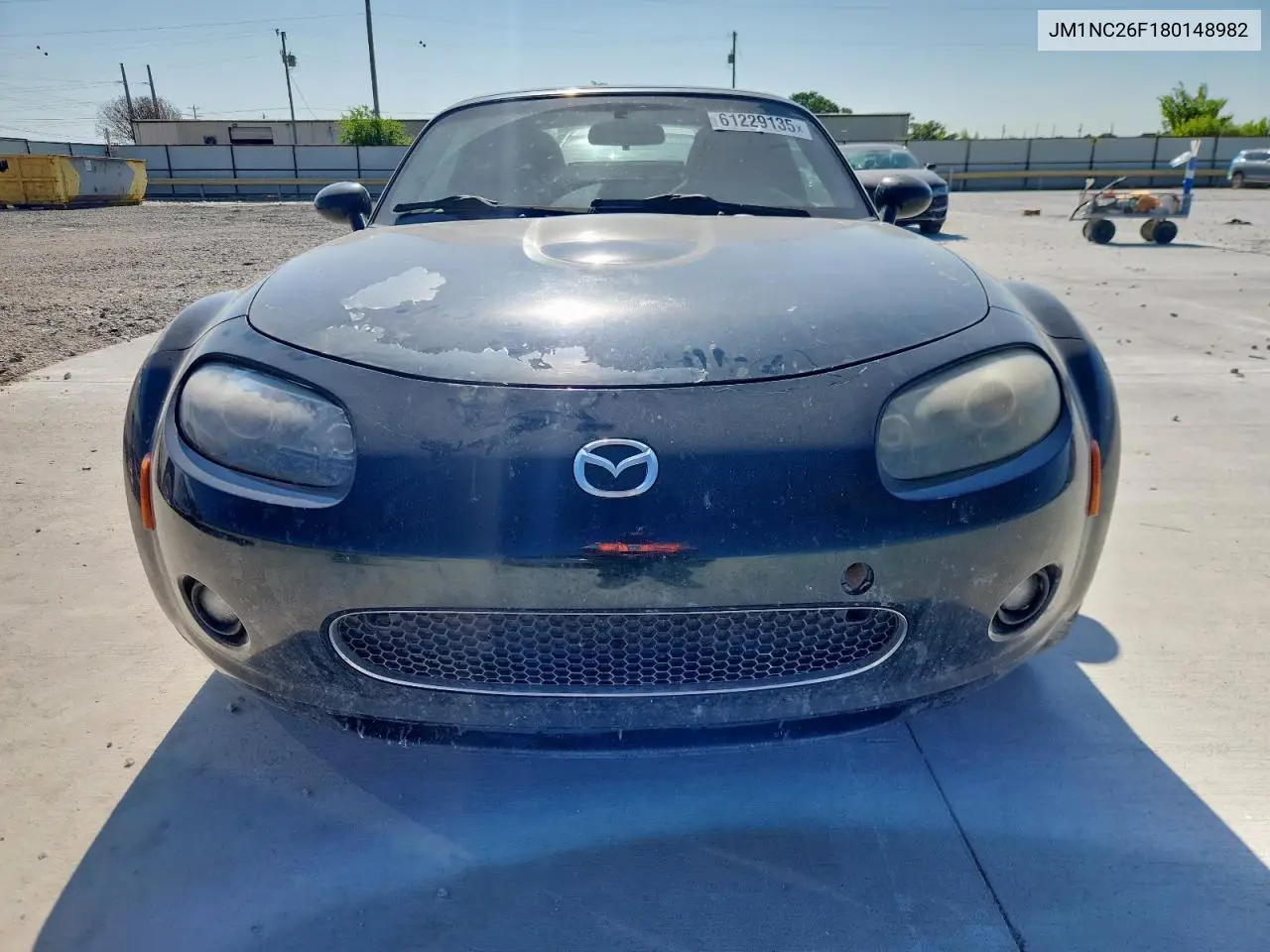 2008 Mazda Mx-5 Miata VIN: JM1NC26F180148982 Lot: 61229135