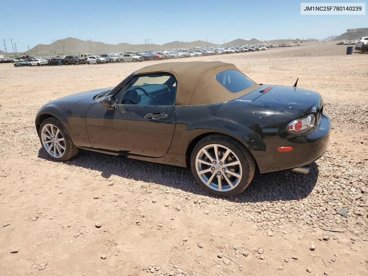 2008 Mazda Mx-5 Miata VIN: JM1NC25F780140239 Lot: 61933715
