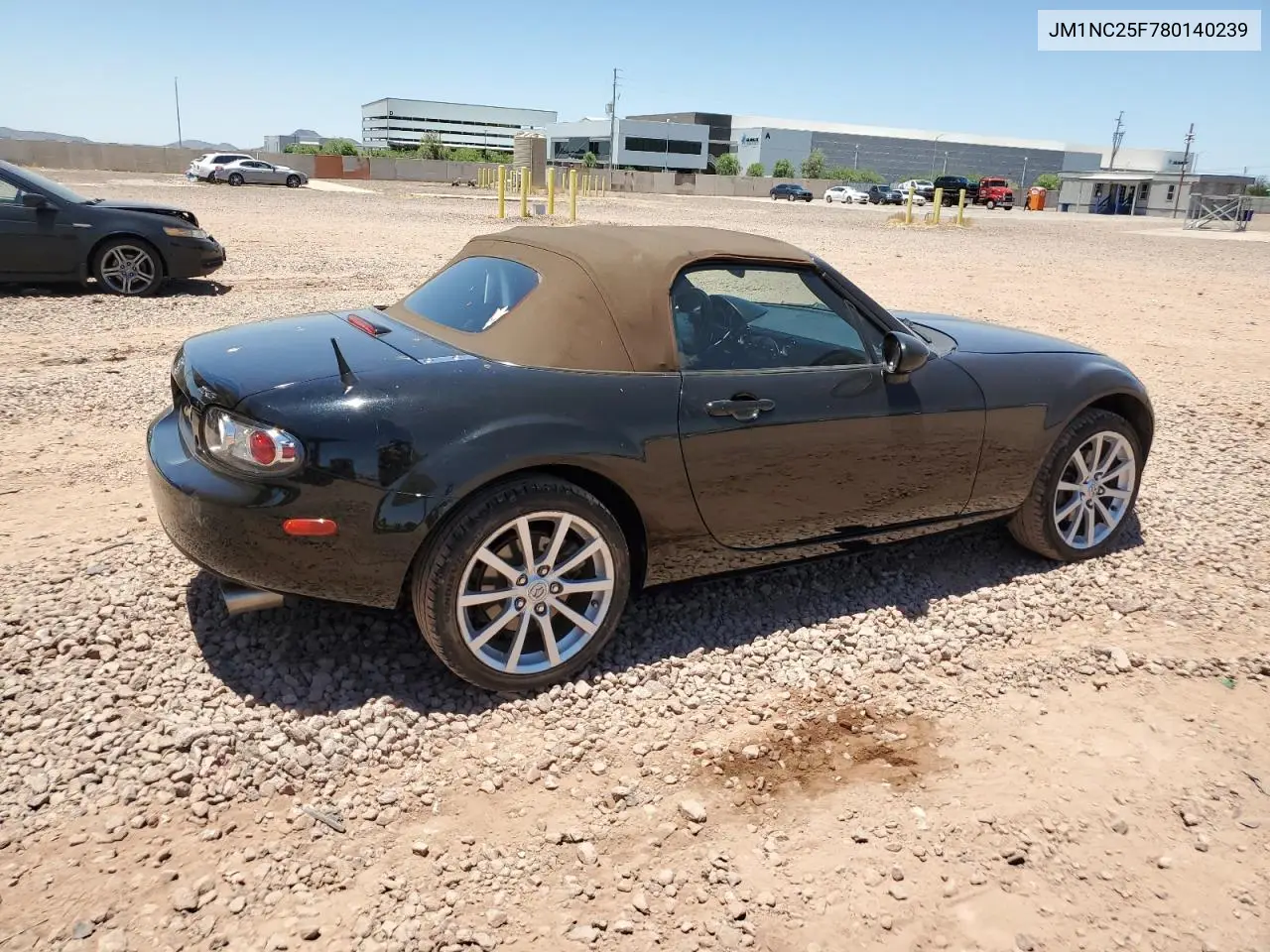 2008 Mazda Mx-5 Miata VIN: JM1NC25F780140239 Lot: 61933715