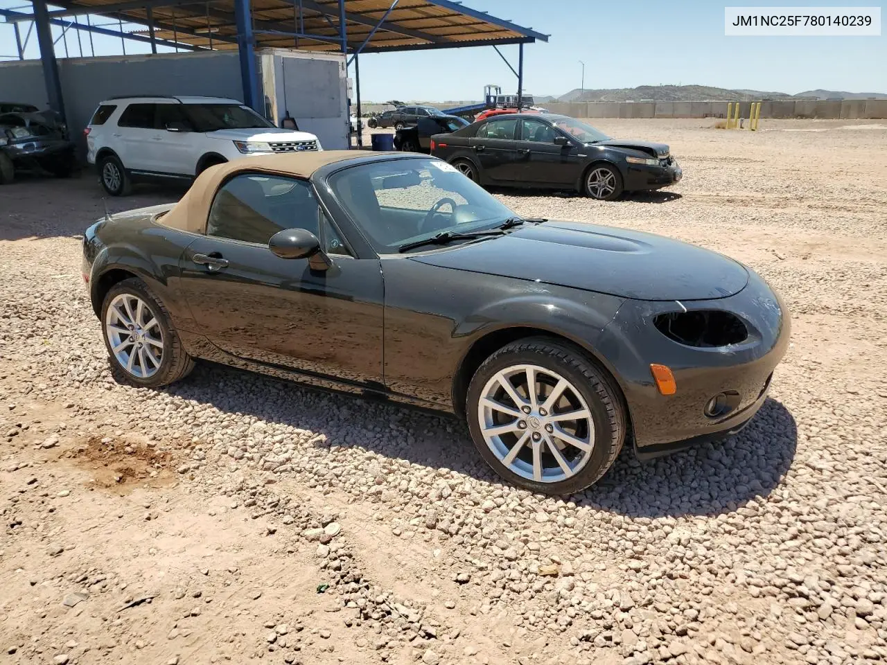 2008 Mazda Mx-5 Miata VIN: JM1NC25F780140239 Lot: 61933715