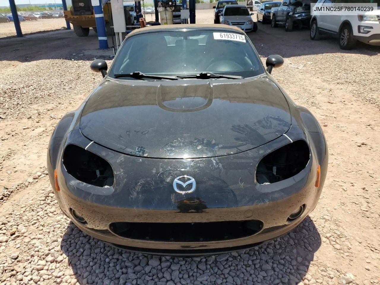 2008 Mazda Mx-5 Miata VIN: JM1NC25F780140239 Lot: 61933715