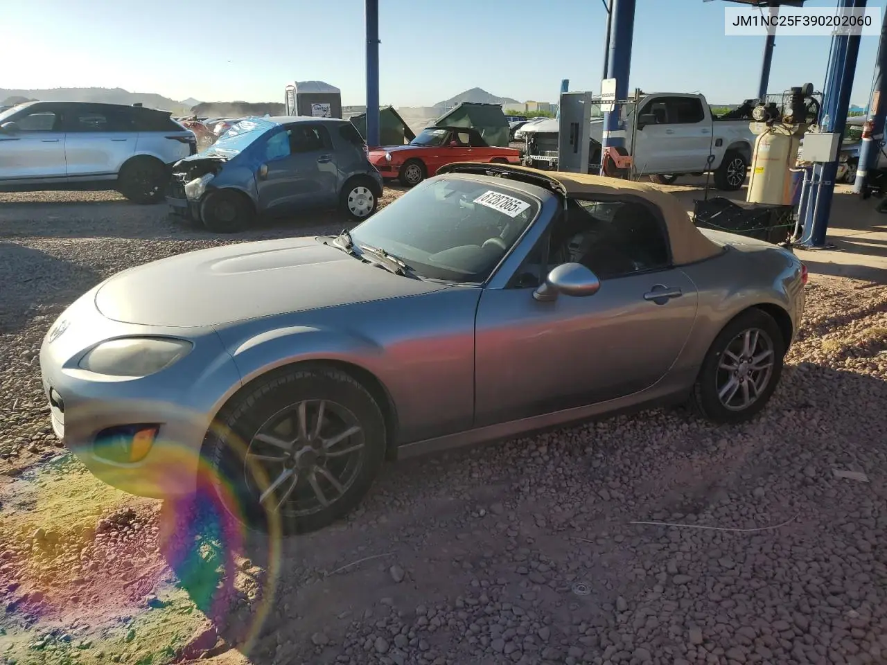 2009 Mazda Mx-5 Miata VIN: JM1NC25F390202060 Lot: 61287865