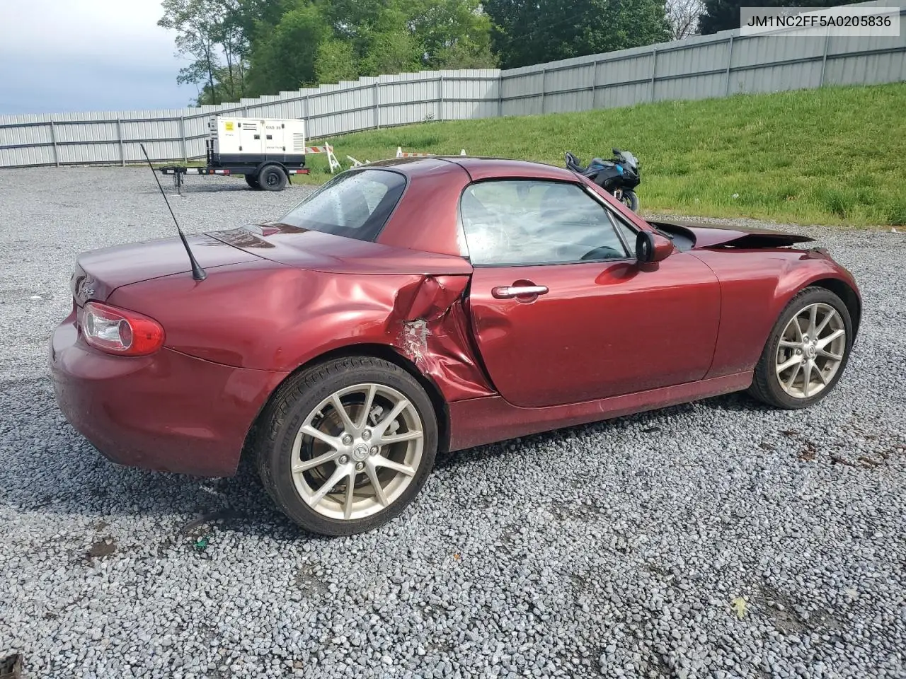 2010 Mazda Mx-5 Miata VIN: JM1NC2FF5A0205836 Lot: 52932595