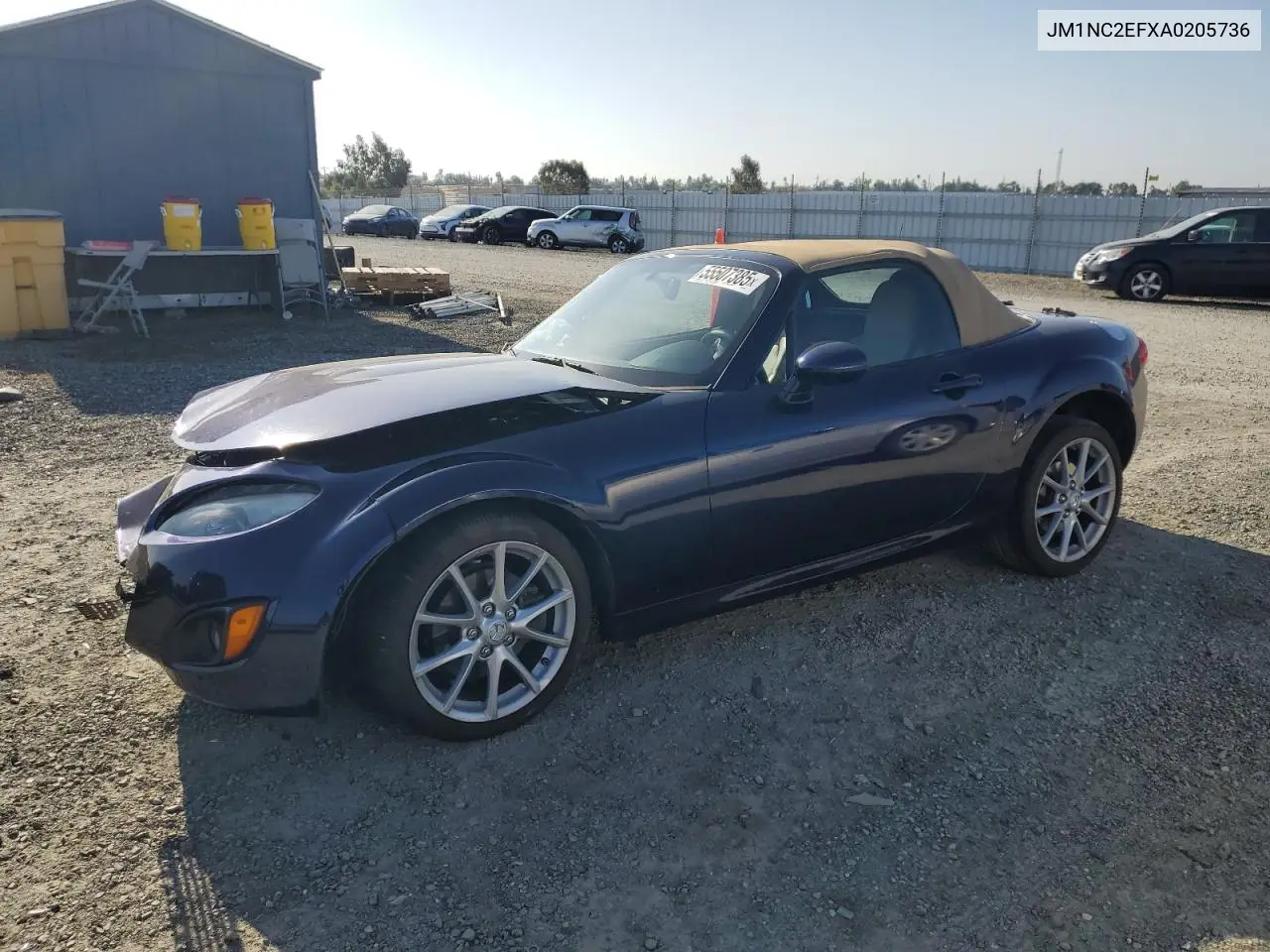 2010 Mazda Mx-5 Miata VIN: JM1NC2EFXA0205736 Lot: 55507385