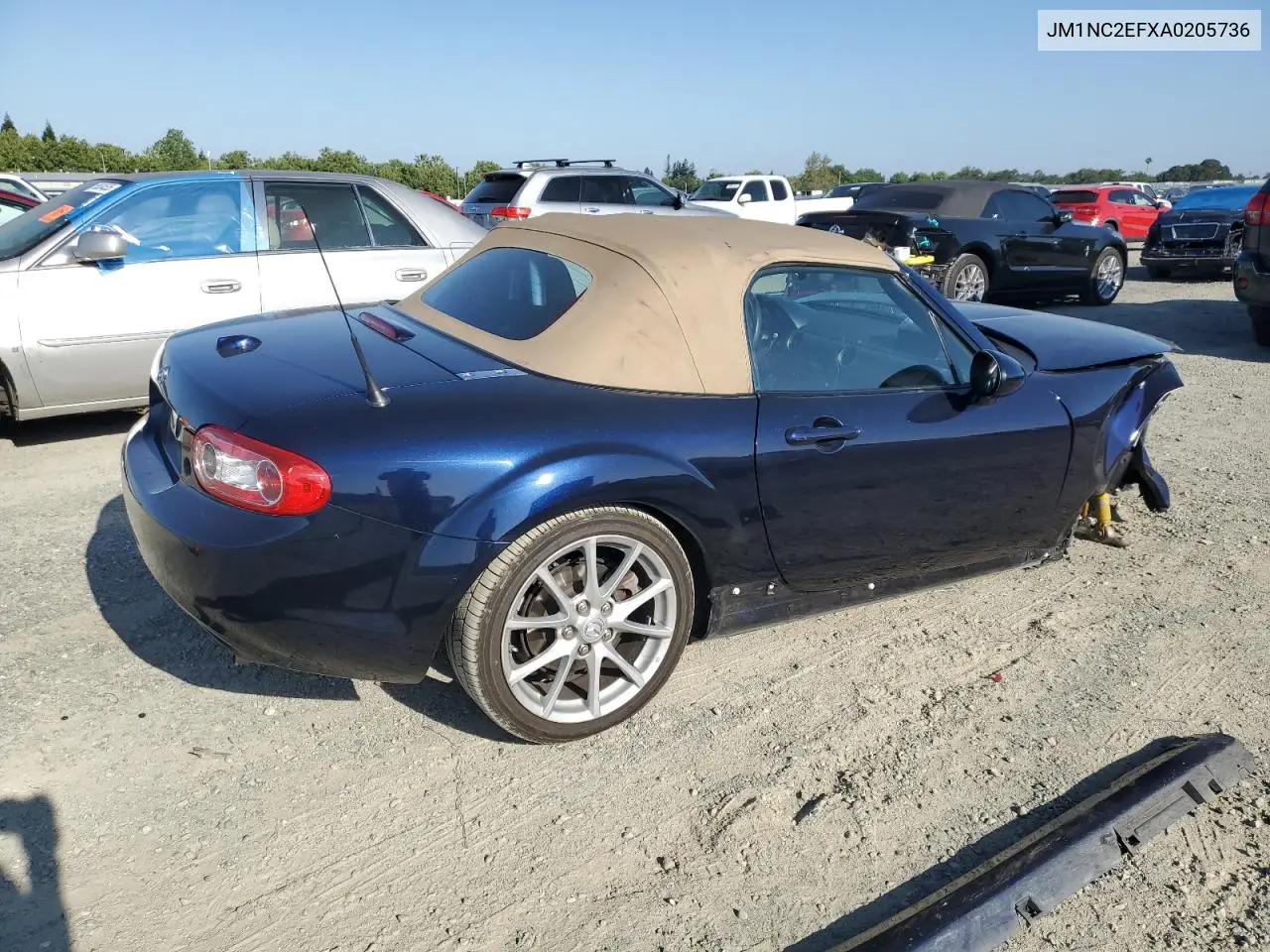2010 Mazda Mx-5 Miata VIN: JM1NC2EFXA0205736 Lot: 55507385