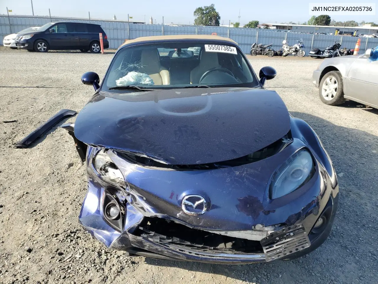 2010 Mazda Mx-5 Miata VIN: JM1NC2EFXA0205736 Lot: 55507385
