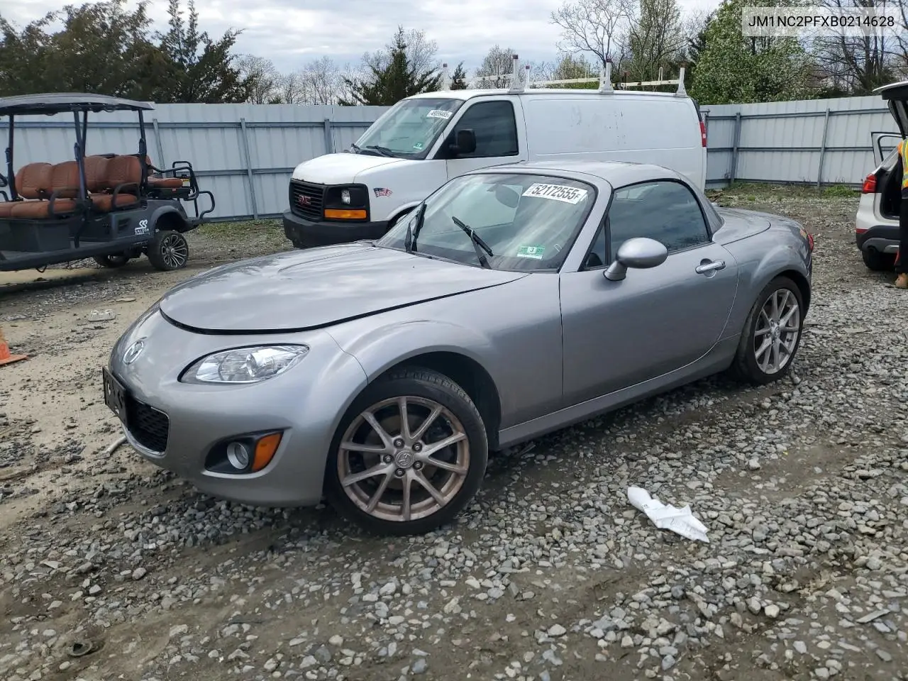 2011 Mazda Mx-5 Miata VIN: JM1NC2PFXB0214628 Lot: 52172555