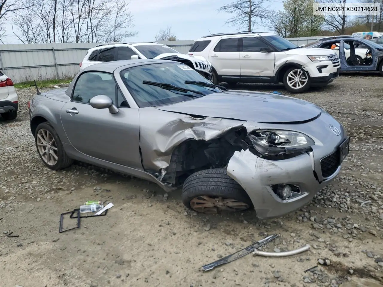 2011 Mazda Mx-5 Miata VIN: JM1NC2PFXB0214628 Lot: 52172555