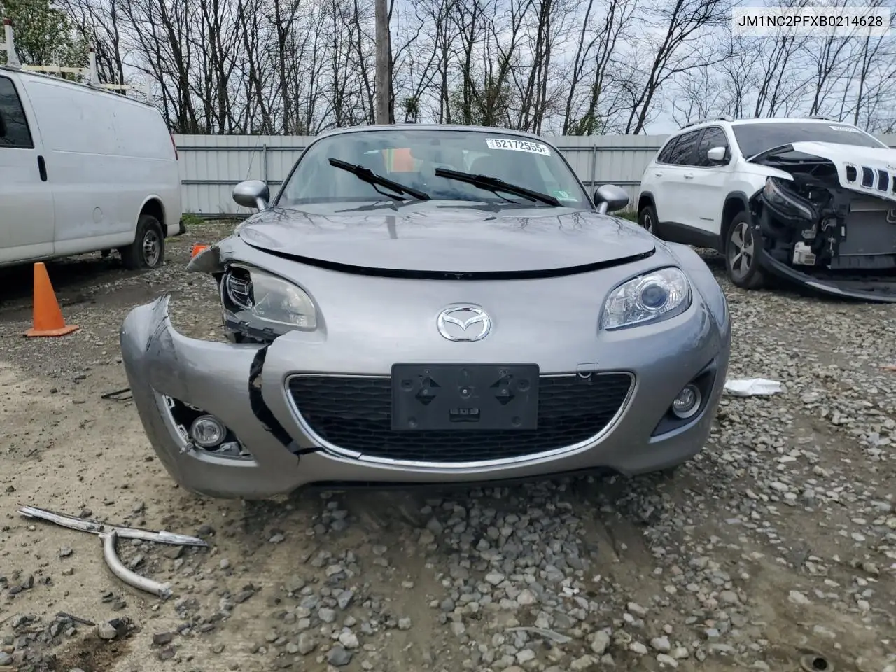 2011 Mazda Mx-5 Miata VIN: JM1NC2PFXB0214628 Lot: 52172555