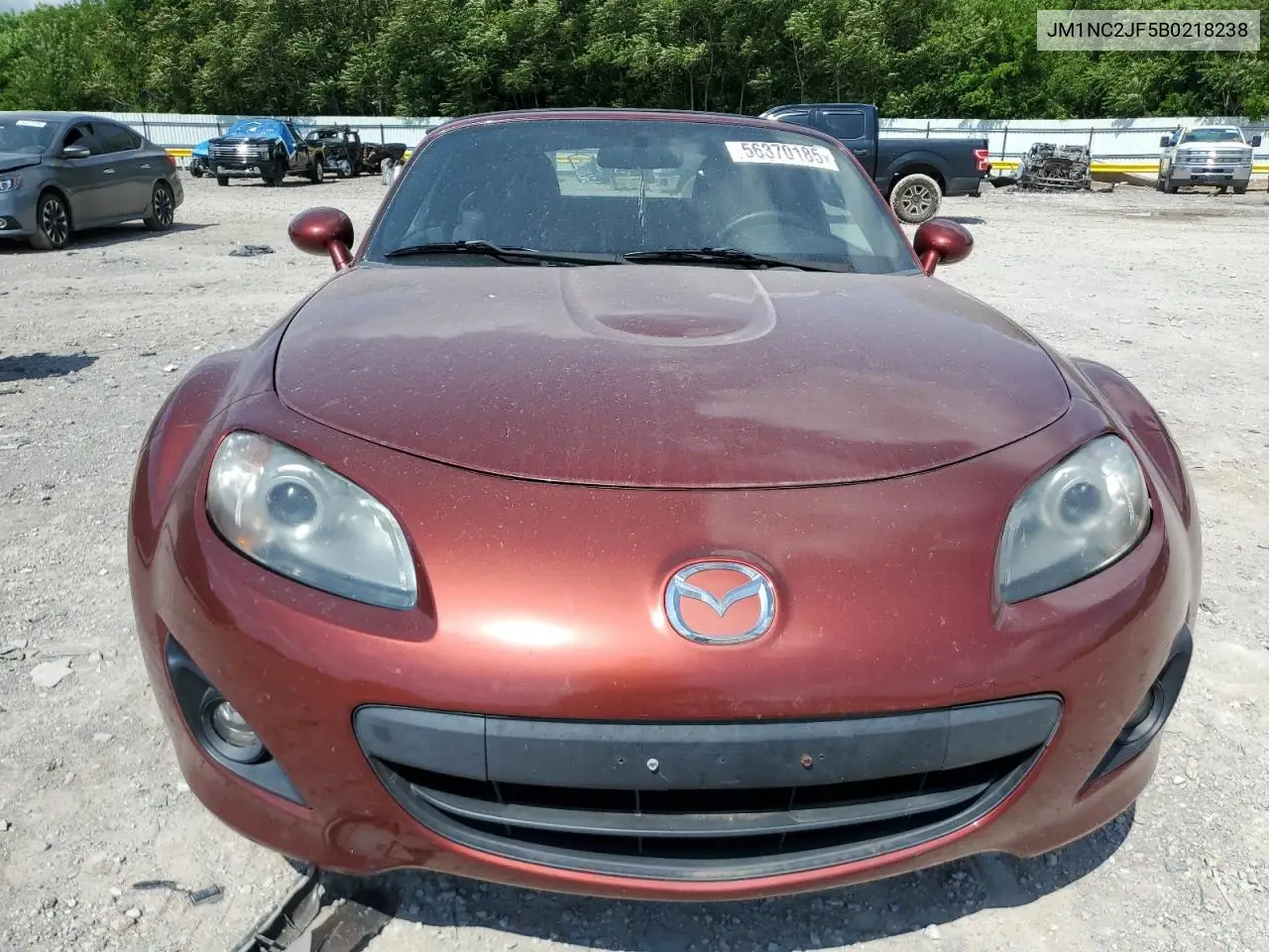 2011 Mazda Mx-5 Miata VIN: JM1NC2JF5B0218238 Lot: 56370185