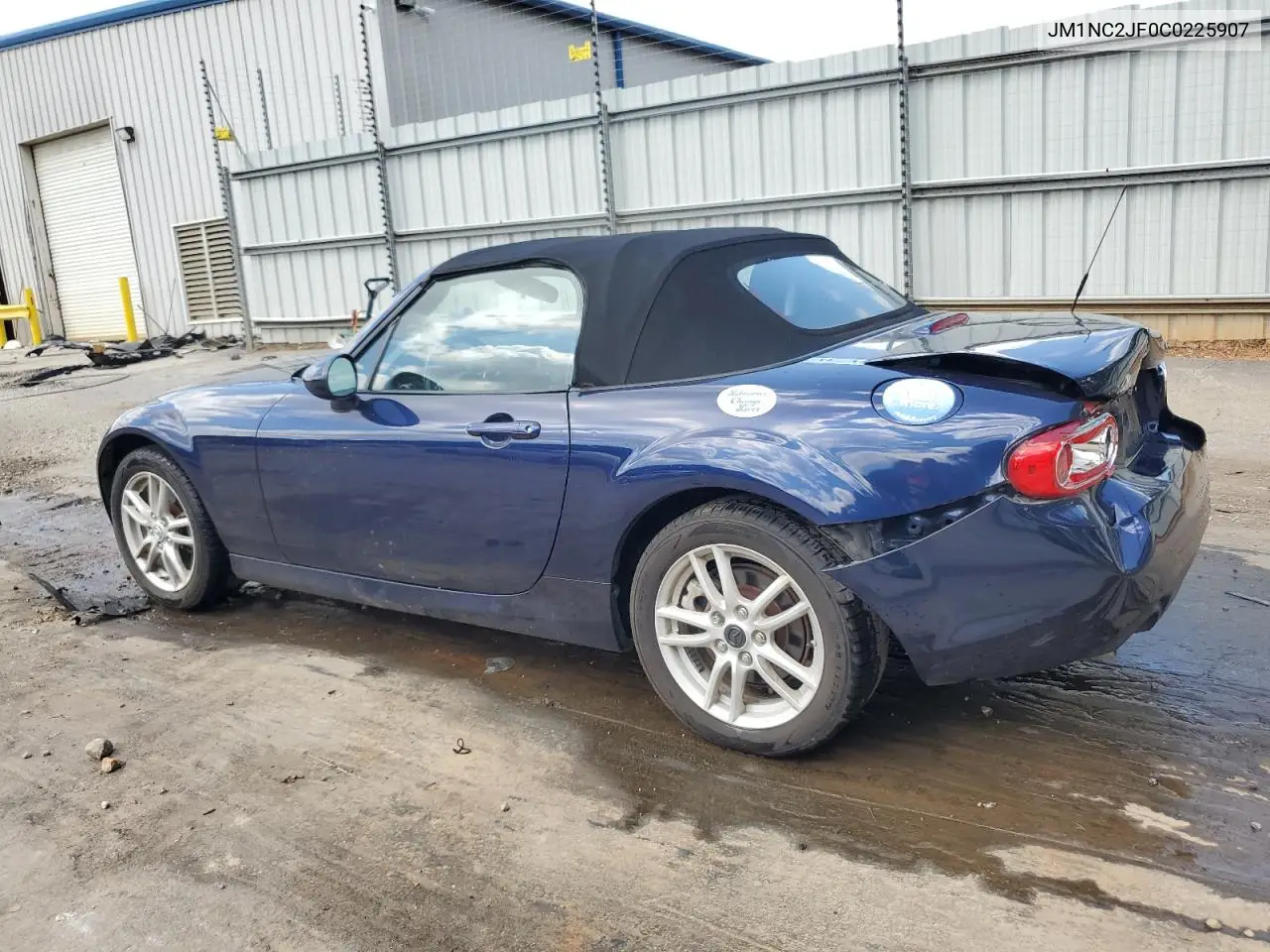 2012 Mazda Mx-5 Miata VIN: JM1NC2JF0C0225907 Lot: 59756645