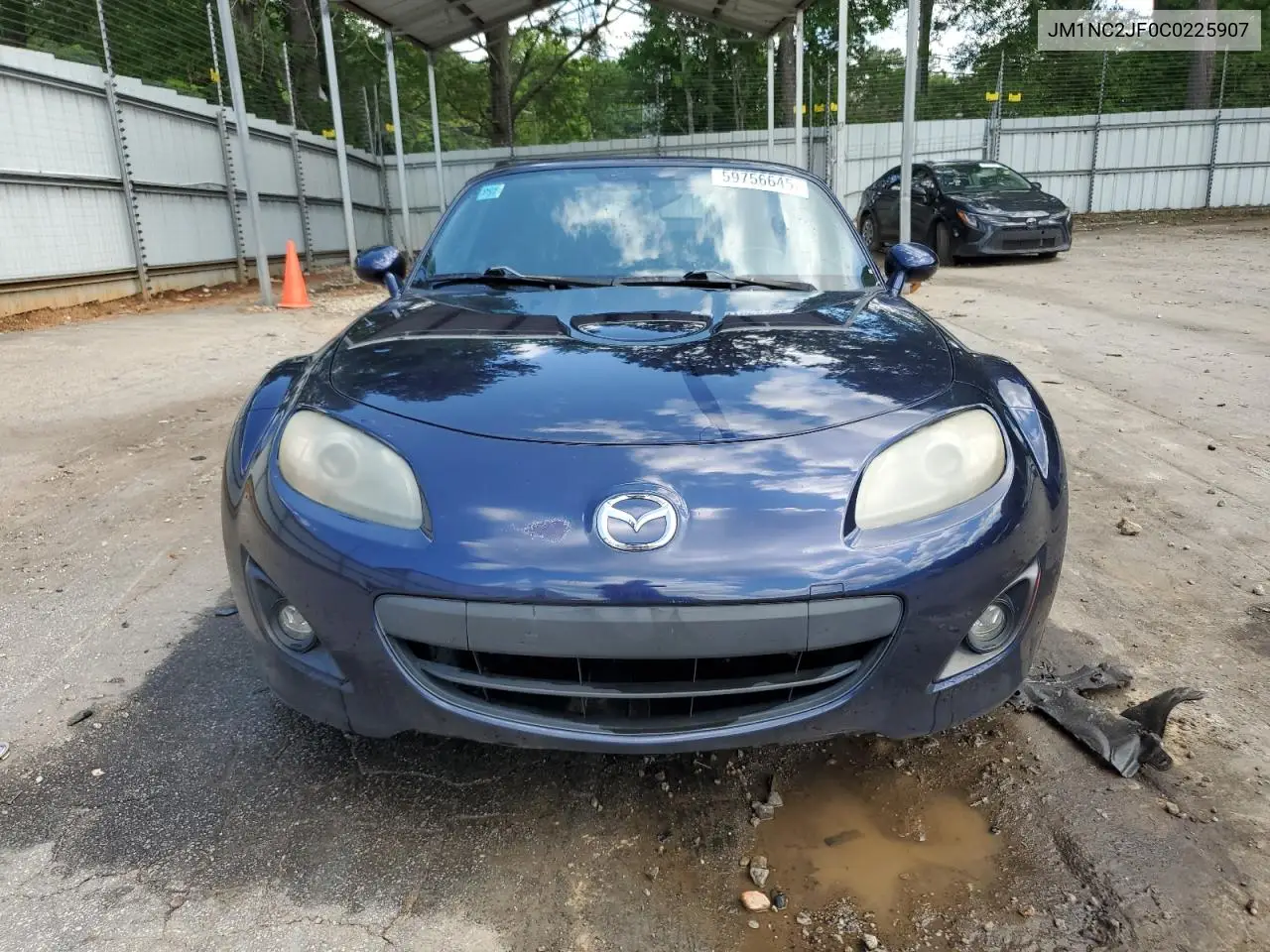 2012 Mazda Mx-5 Miata VIN: JM1NC2JF0C0225907 Lot: 59756645