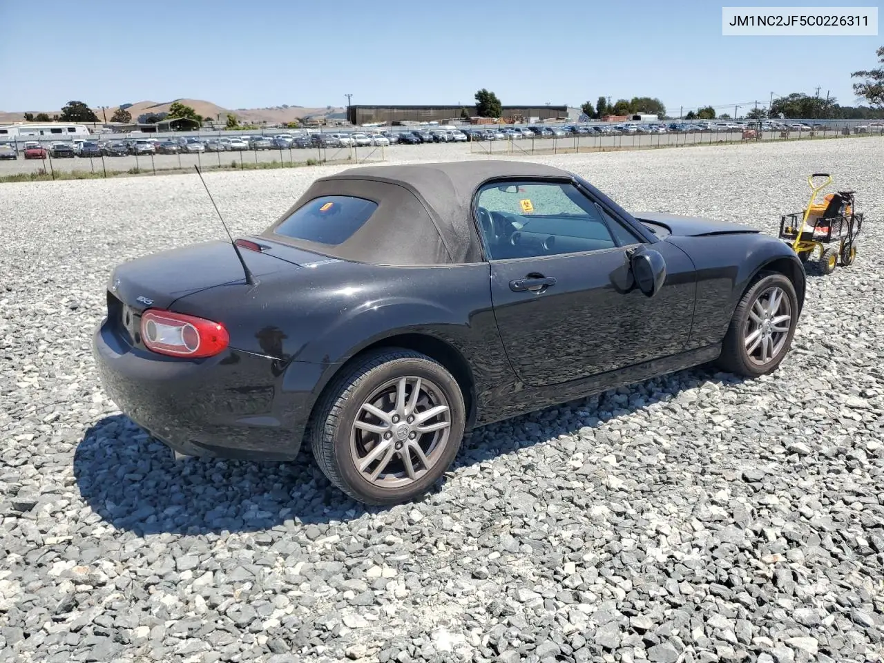 2012 Mazda Mx-5 Miata VIN: JM1NC2JF5C0226311 Lot: 63244065