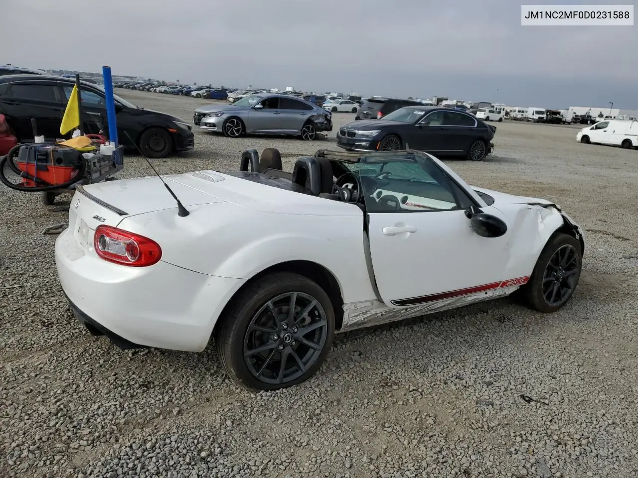 2013 Mazda Mx-5 Miata Club VIN: JM1NC2MF0D0231588 Lot: 53745365