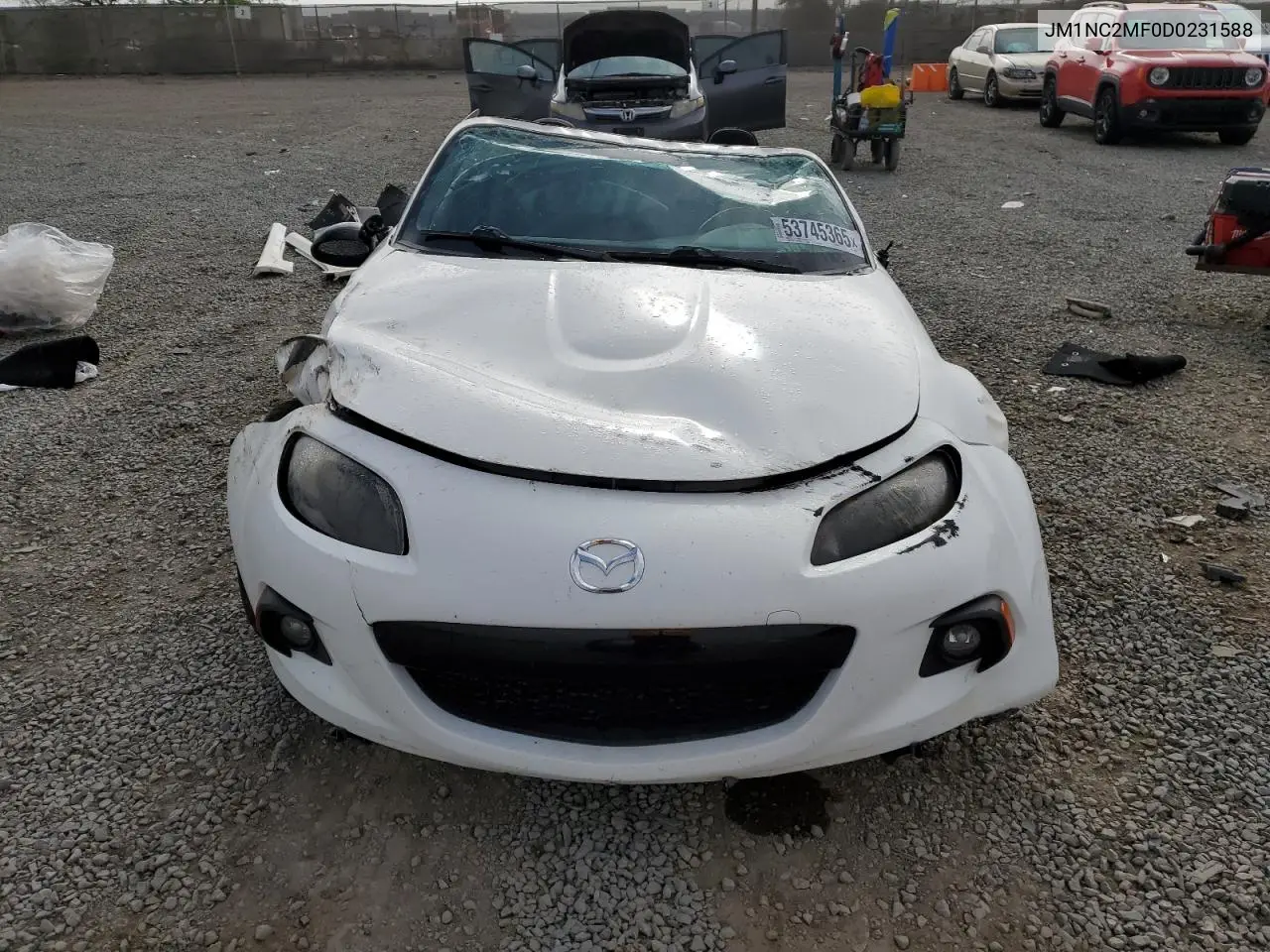 2013 Mazda Mx-5 Miata Club VIN: JM1NC2MF0D0231588 Lot: 53745365