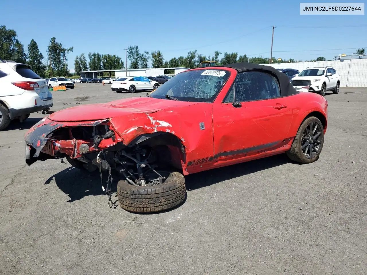 2013 Mazda Mx-5 Miata Club VIN: JM1NC2LF6D0227644 Lot: 60046675