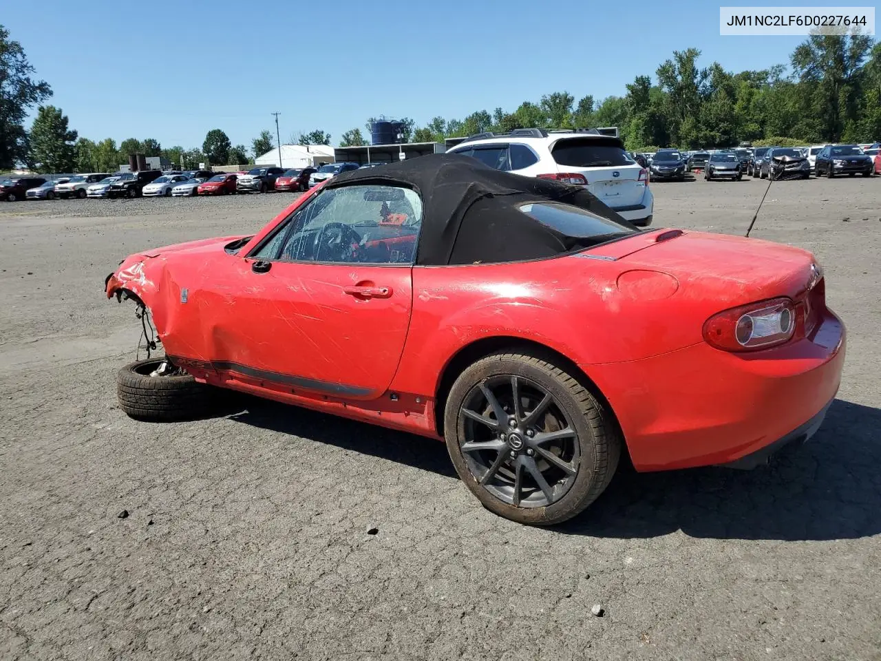 2013 Mazda Mx-5 Miata Club VIN: JM1NC2LF6D0227644 Lot: 60046675