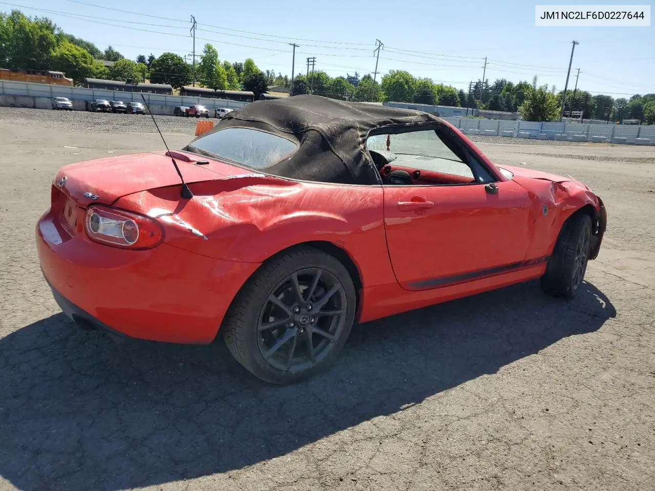 2013 Mazda Mx-5 Miata Club VIN: JM1NC2LF6D0227644 Lot: 60046675