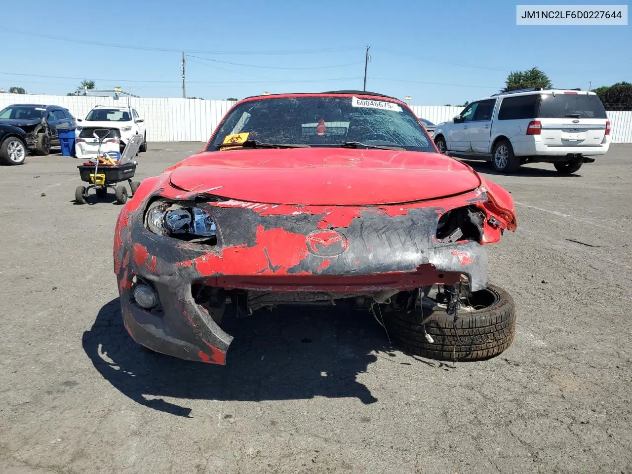 2013 Mazda Mx-5 Miata Club VIN: JM1NC2LF6D0227644 Lot: 60046675