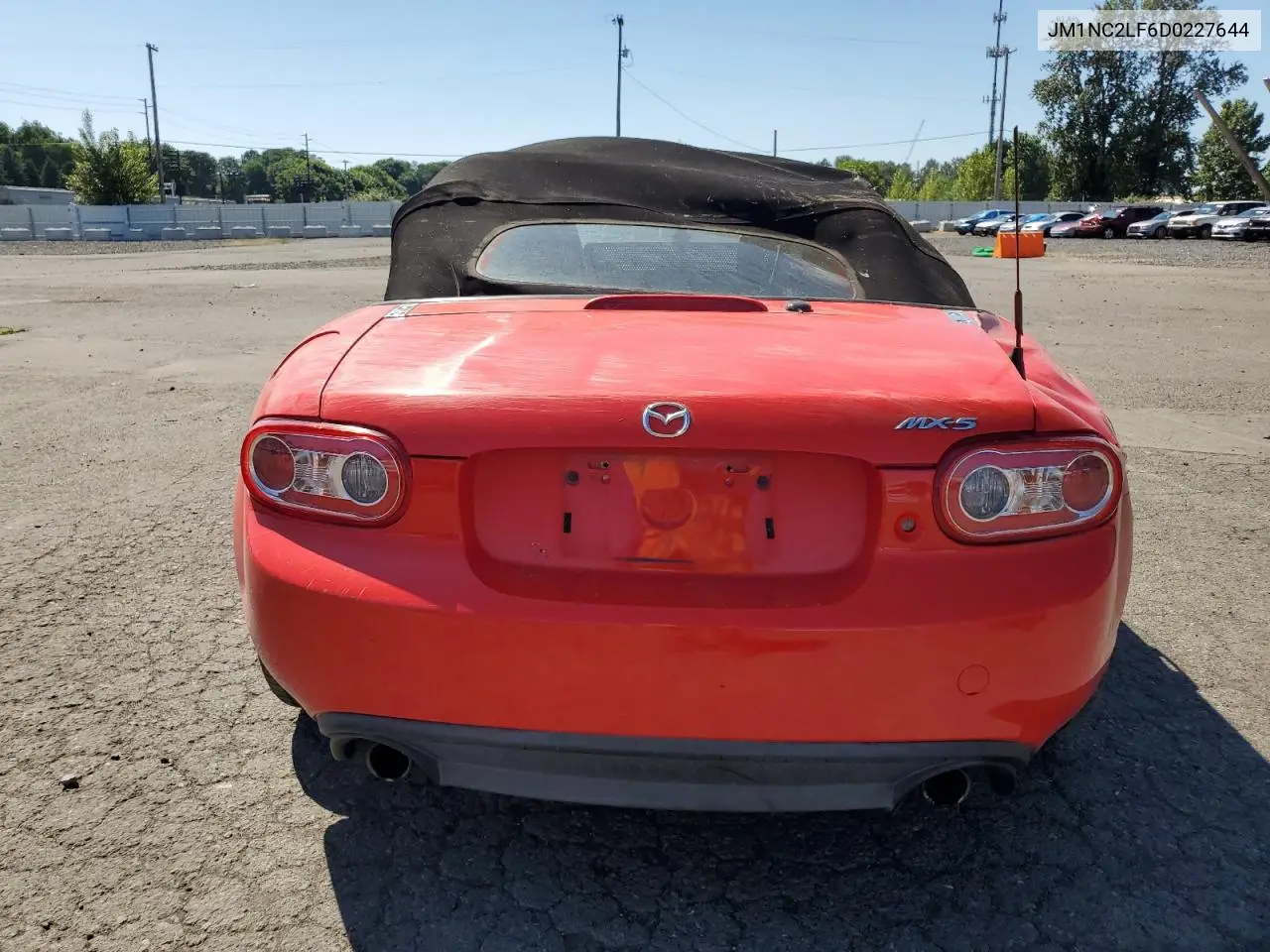 2013 Mazda Mx-5 Miata Club VIN: JM1NC2LF6D0227644 Lot: 60046675