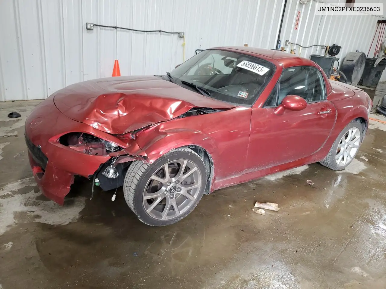 2014 Mazda Mx-5 Miata Grand Touring VIN: JM1NC2PFXE0236603 Lot: 56596615
