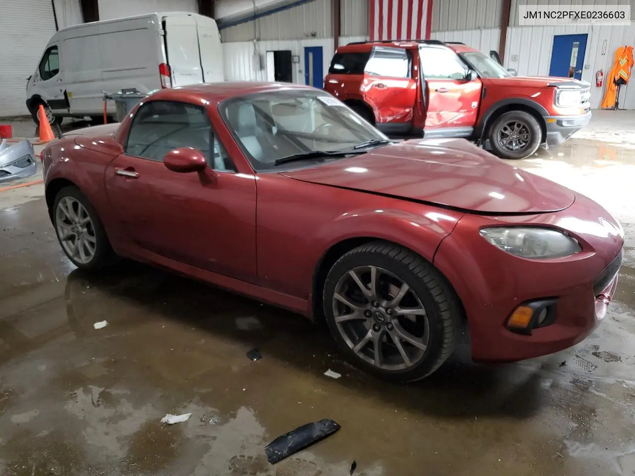 2014 Mazda Mx-5 Miata Grand Touring VIN: JM1NC2PFXE0236603 Lot: 56596615
