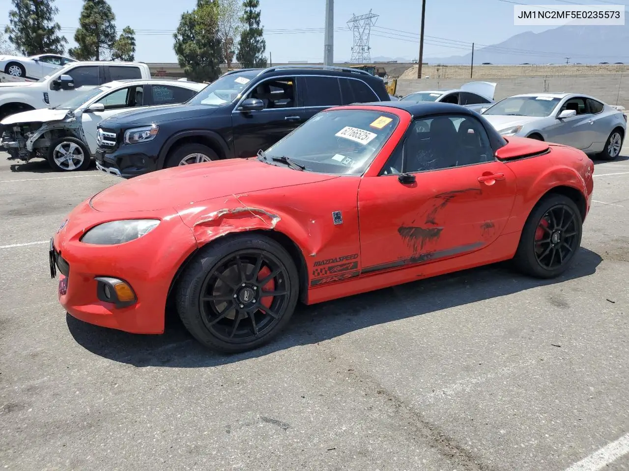 2014 Mazda Mx-5 Miata Club VIN: JM1NC2MF5E0235573 Lot: 62166525