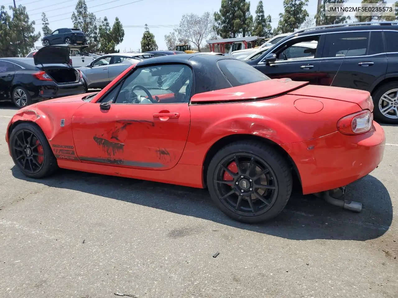 2014 Mazda Mx-5 Miata Club VIN: JM1NC2MF5E0235573 Lot: 62166525