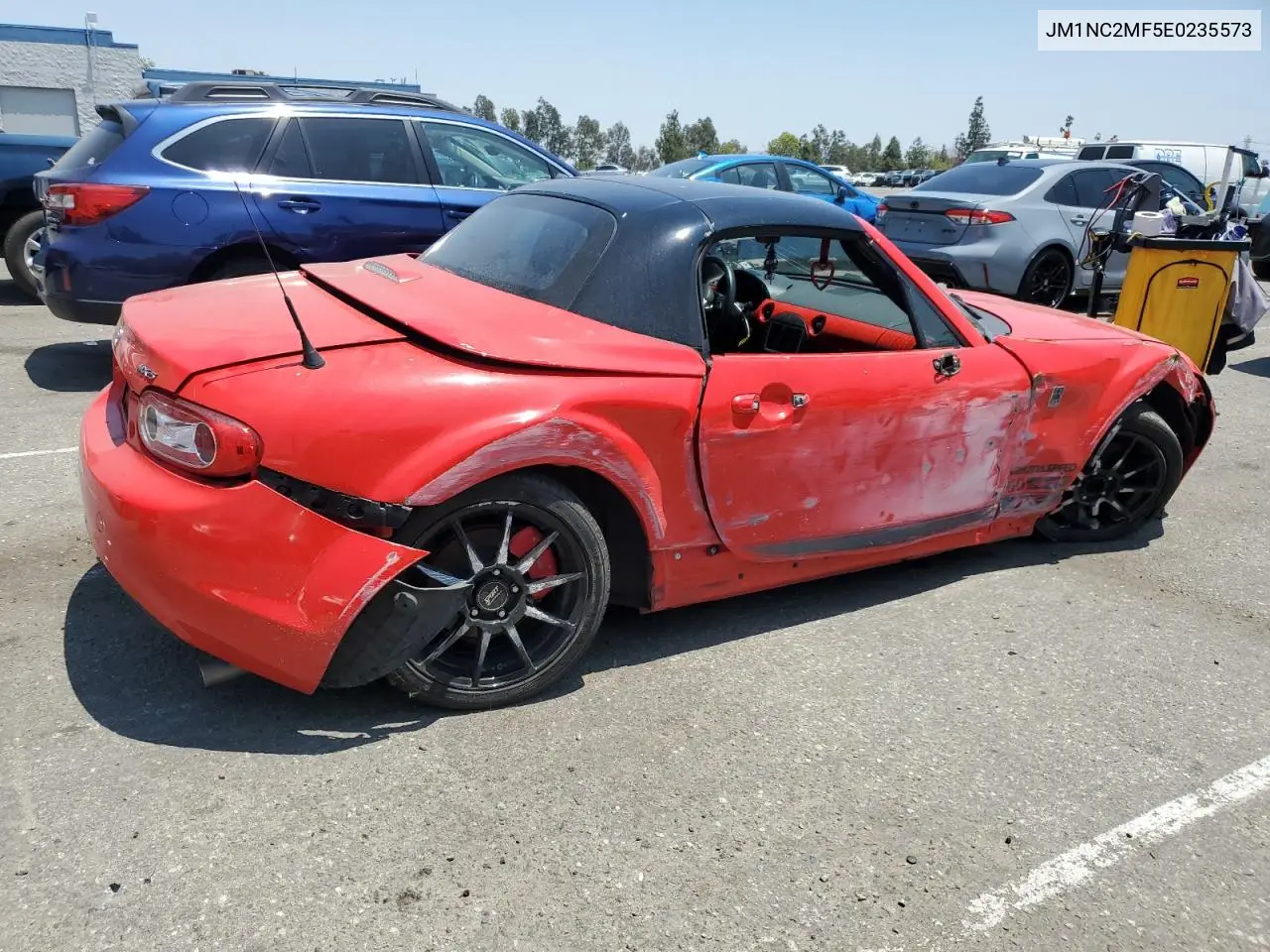 2014 Mazda Mx-5 Miata Club VIN: JM1NC2MF5E0235573 Lot: 62166525