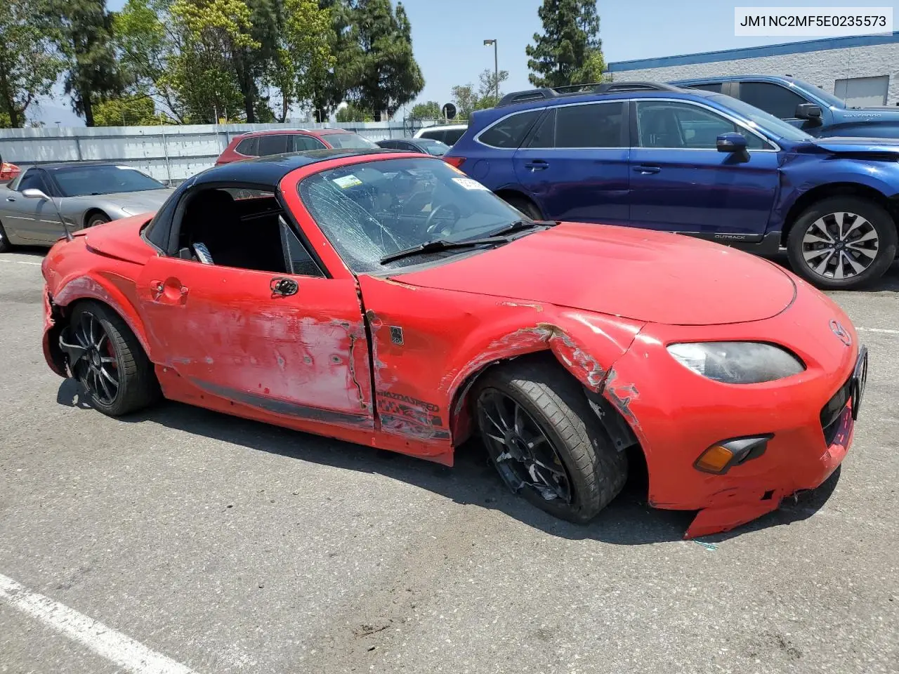 2014 Mazda Mx-5 Miata Club VIN: JM1NC2MF5E0235573 Lot: 62166525
