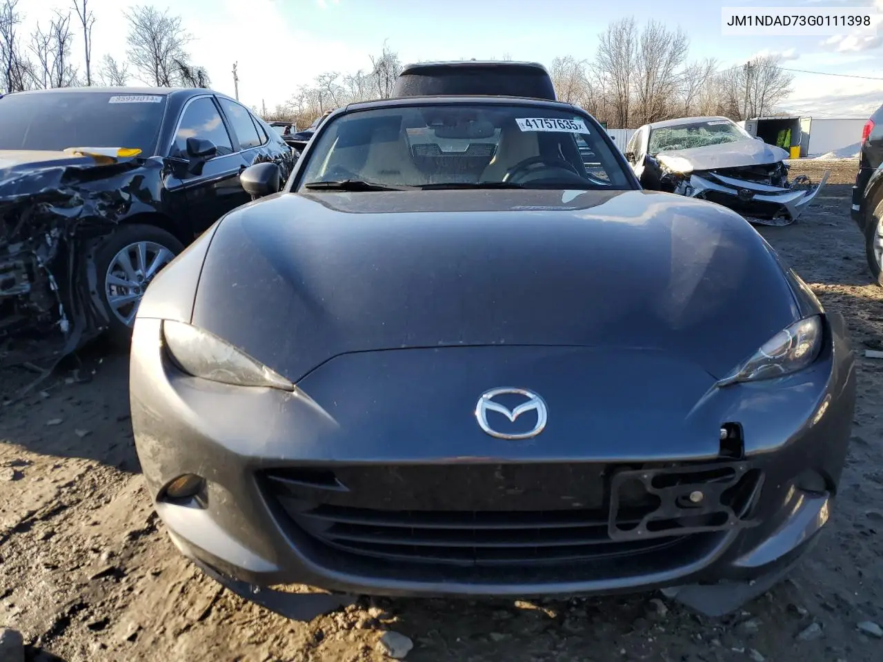 2016 Mazda Mx-5 Miata Grand Touring VIN: JM1NDAD73G0111398 Lot: 41757635