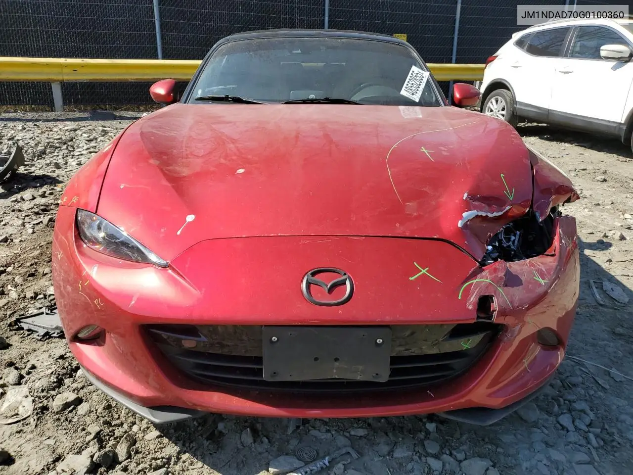 2016 Mazda Mx-5 Miata Grand Touring VIN: JM1NDAD70G0100360 Lot: 48552855
