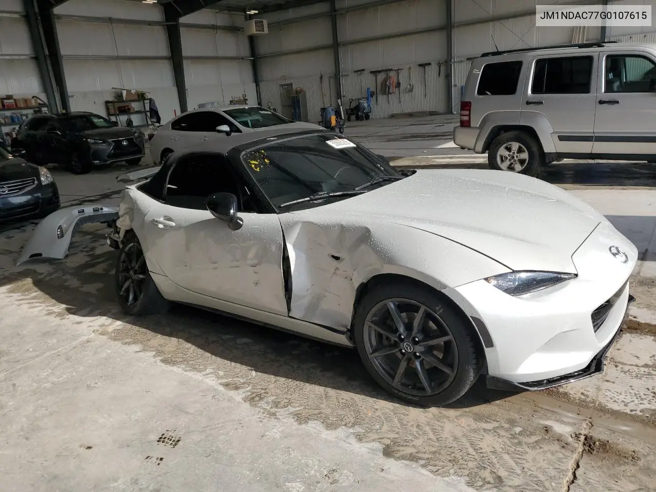 2016 Mazda Mx-5 Miata Club VIN: JM1NDAC77G0107615 Lot: 55665295