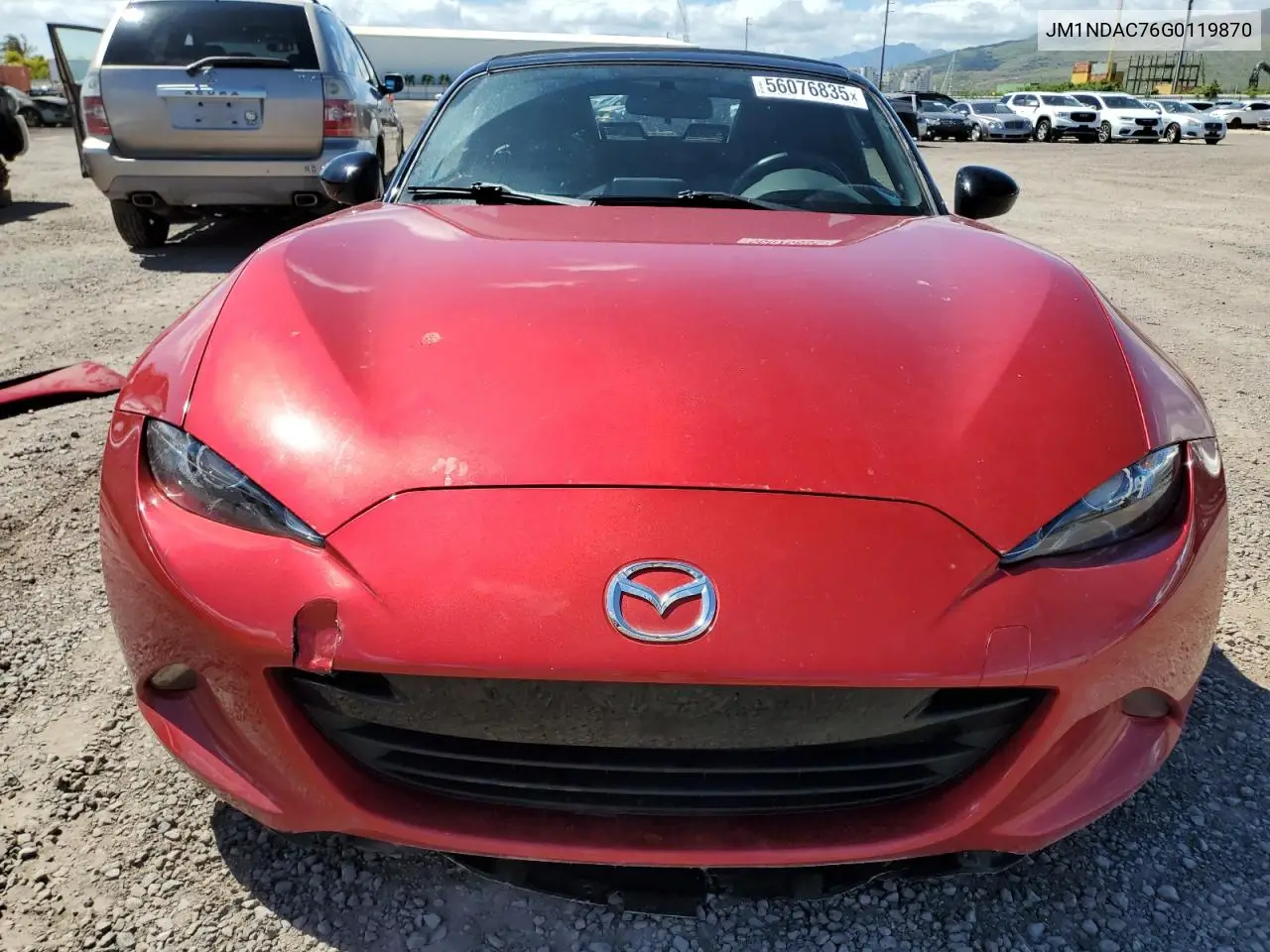 2016 Mazda Mx-5 Miata Club VIN: JM1NDAC76G0119870 Lot: 56076835