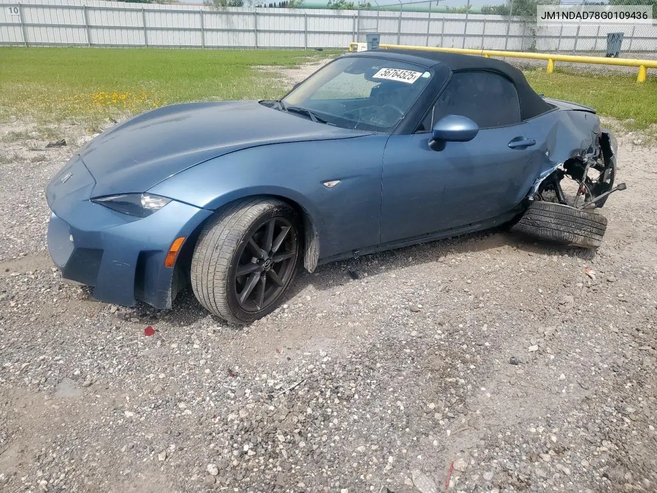 2016 Mazda Mx-5 Miata Grand Touring VIN: JM1NDAD78G0109436 Lot: 56764525