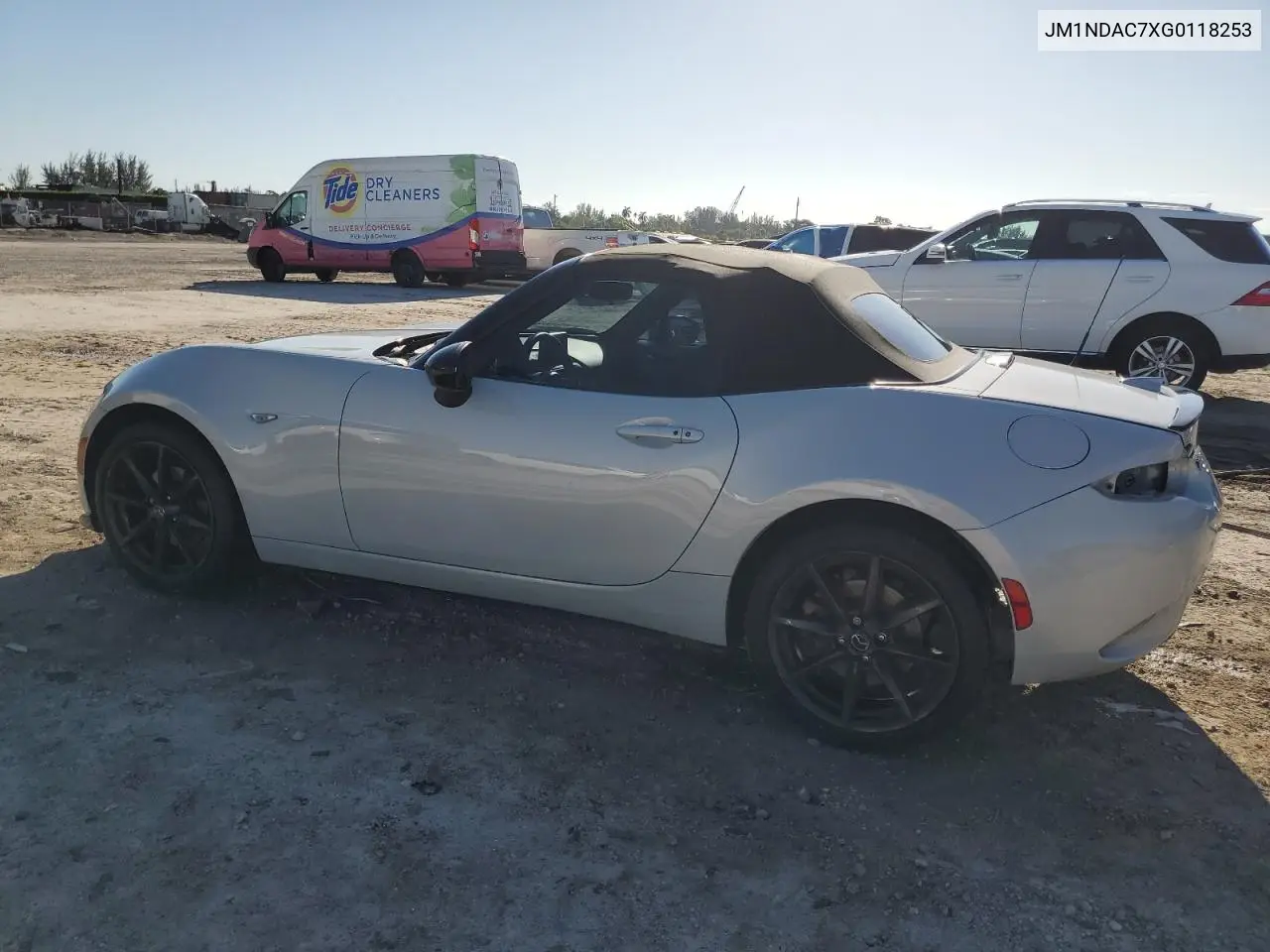 2016 Mazda Mx-5 Miata Club VIN: JM1NDAC7XG0118253 Lot: 56853535