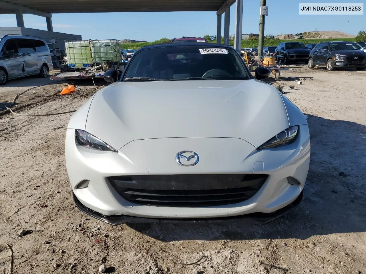 2016 Mazda Mx-5 Miata Club VIN: JM1NDAC7XG0118253 Lot: 56853535