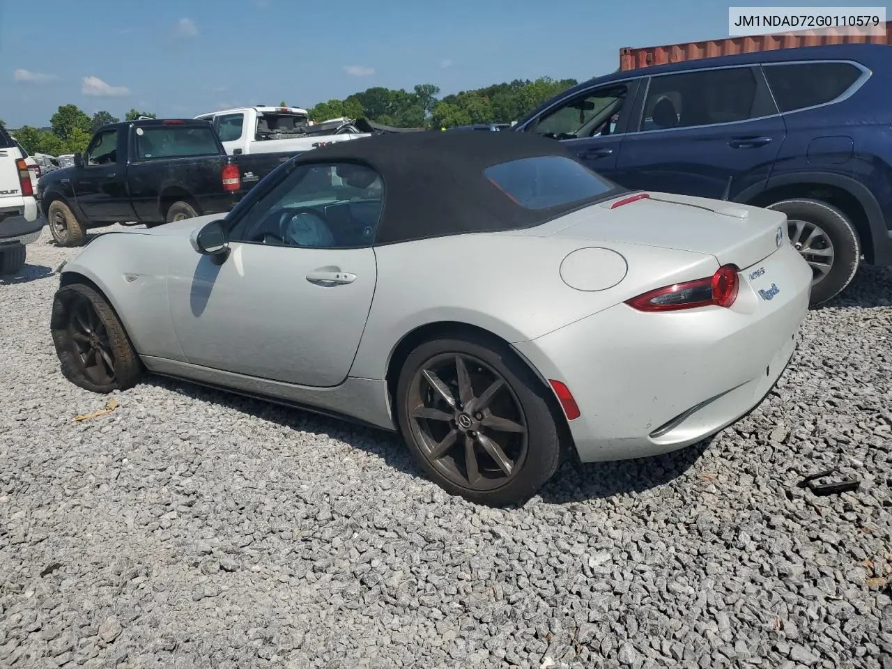 2016 Mazda Mx-5 Miata Grand Touring VIN: JM1NDAD72G0110579 Lot: 59885495
