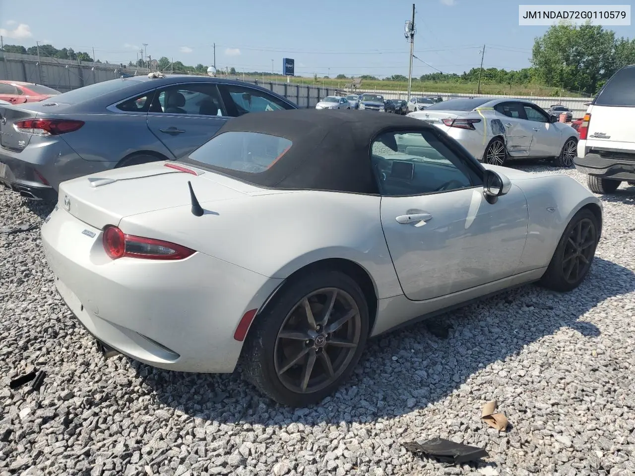2016 Mazda Mx-5 Miata Grand Touring VIN: JM1NDAD72G0110579 Lot: 59885495