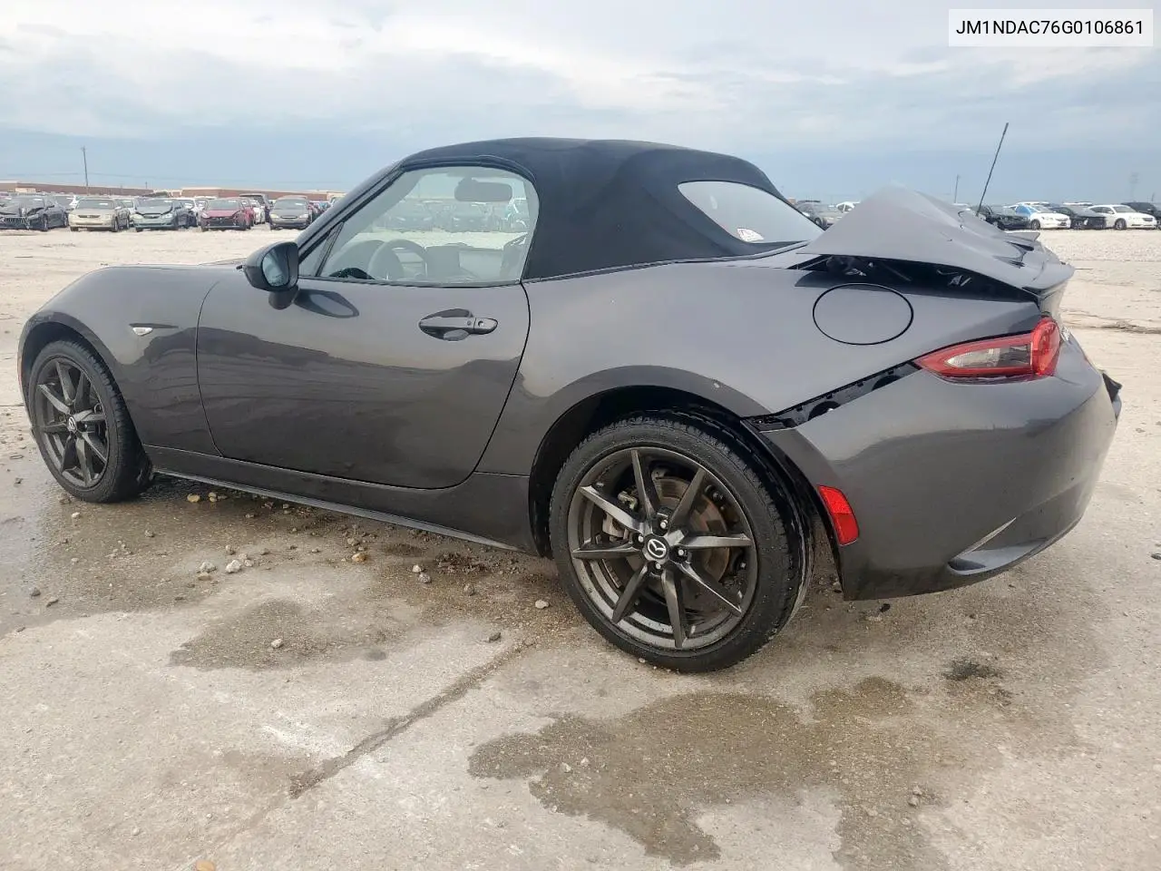 2016 Mazda Mx-5 Miata Club VIN: JM1NDAC76G0106861 Lot: 60146045